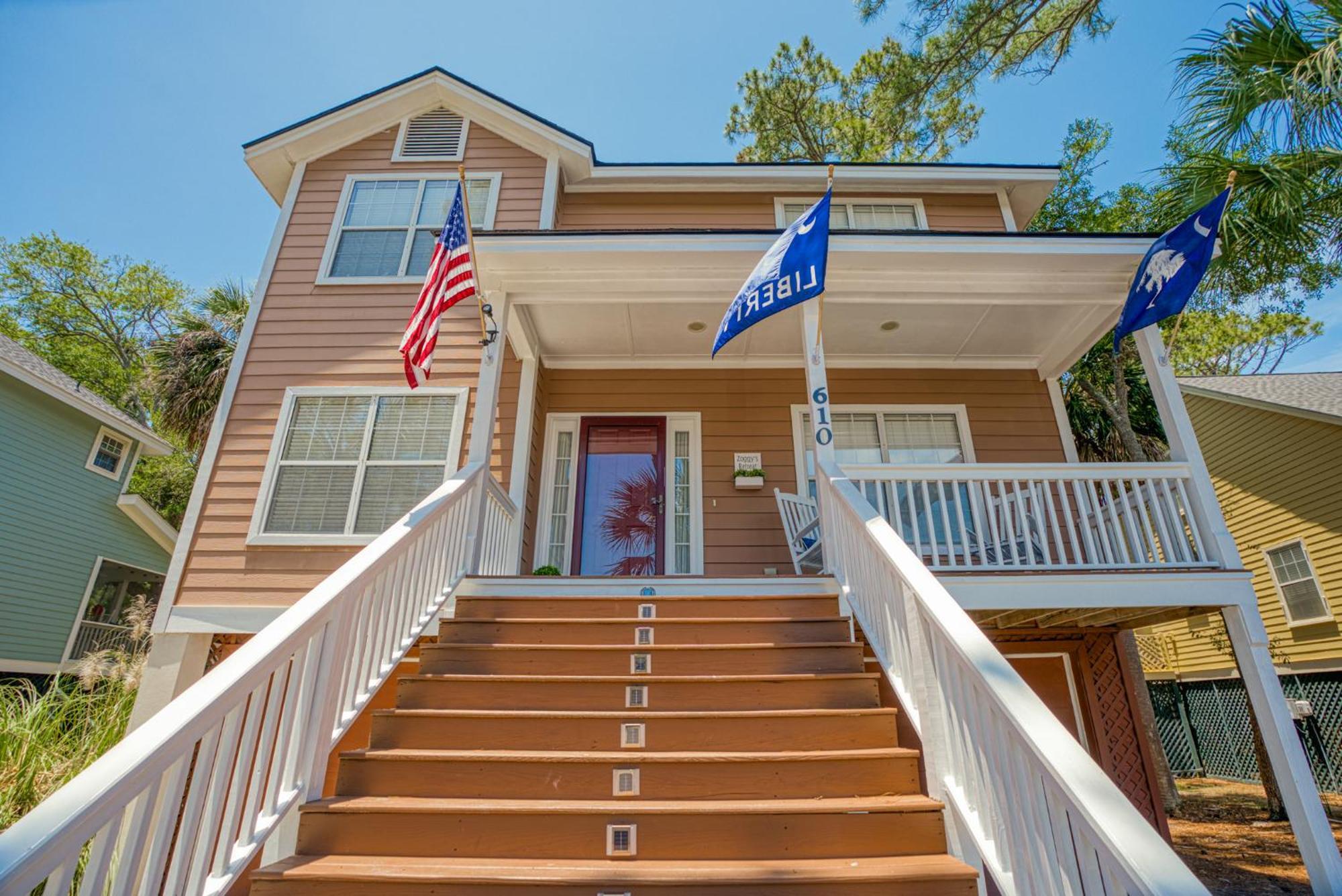 Three Bedrooms - Golf Cart And Amenity Cards Available Fripp Island Экстерьер фото